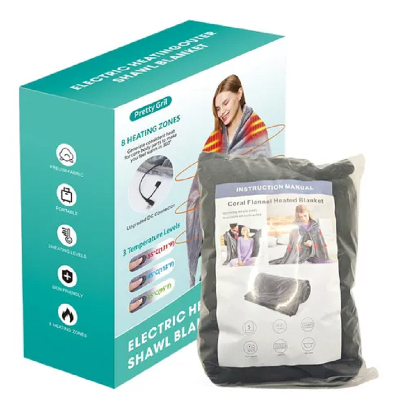 Miniatura 6 de Cobija Termica Manta electrica